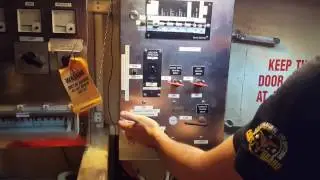 Electrical switches in the engine room