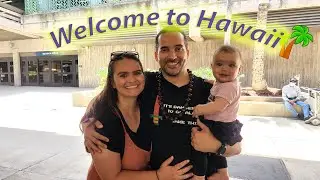 Daddy joined us in Hawaii