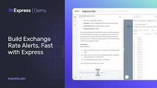 Build Exchange Rate Alerts & Monitoring, Fast with Express