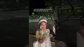 Akel at&eacute; parou o banho para garantir a venda!