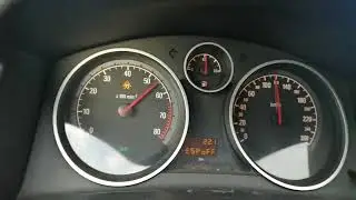 Opel Astra H 2.0T acceleration 3,4 gear