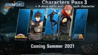 JUMP FORCE CHARACTER PACK 15? DLC X JUJUTSU KAISEN LEAKS (JUMPFESTA) 2023