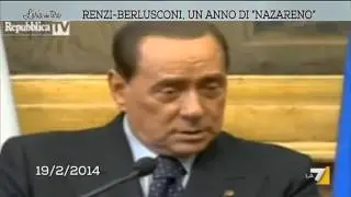 Renzi-Berlusconi, un anno di Nazareno