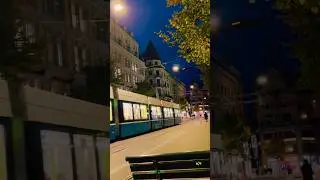 Zurich at night #ytshorts #abba #walking