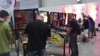 Pinball-Ausstellung der Flipper-Liga Berlin, YOU Messe 2012
