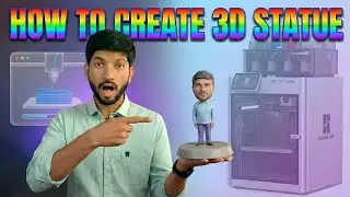 3D Statue Kaise Banaye🔥Model to Final Print Explained Hindi