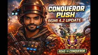 Day 01- Gold To Conqueror Best Strategy To Rank-Push in Just 4 Day 🔥. S27 Tips & New Event Guide ✅