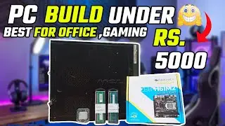 Gaming Pc Build Under 5000 rs | ⚡ Best Budget Gaming PC Build! 🔥 For Gaming, Student, Editing