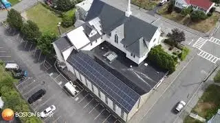 Commercial Solar Installation on Greendale People's Church in Worcester, MA | Boston Solar