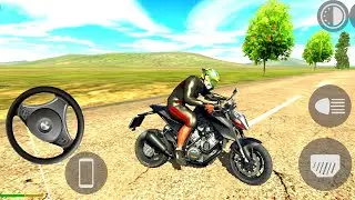 KTM Duke Street Racing Madness | Indian Car Simulator x Indian Bike Driving 3D Extreme Gameplay 🏍️🔥