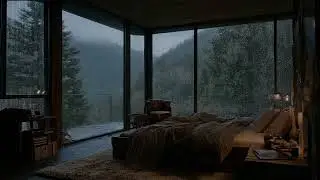 Deep Heavy Rain for Sleeping 🌧️ Cozy Study Ambience to Focus & Relax