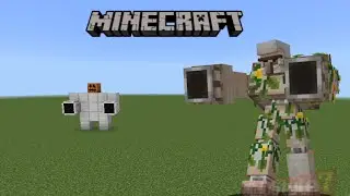 How to spawn Mutant Golem In Minecraft Pe