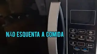 Micro-ondas n&atilde;o esquenta 