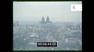 1960s, 1970s Various Takes Liverpool Landmarks, St George's Hall, HD from 35mm