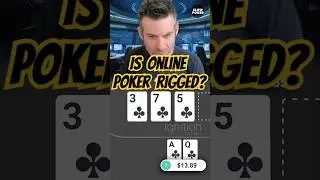 Is online poker rigged?