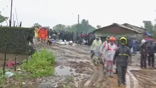 Indian rescuers search for landslide survivors