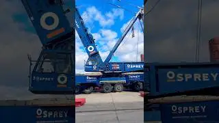 Liebherr LTM1800 #constructionequipment #crane #construction #liebherr #heavyequipment #rigging