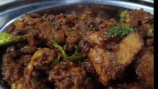 வஞ்சரம் கருவாடு தொக்கு#recipe in tamil😋