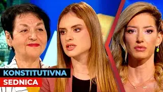 Konstitutivna sednica I Gordana Čomić i Milica Đurđević Stamenkovski I URANAK1