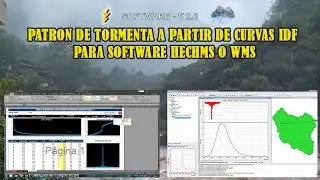 CALCULAR CAUDAL MAXIMO PARA UNA CUENCA USANDO  PATRON DE TORMENTA A PARTIR DE CURVAS IDF SOFT HECHMS