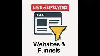 Build High-Converting Websites & Funnels in HighLevel | FULL Workshop by MarketerM8