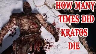 How Many Times Kratos Died In The Entire God Of War Franchise