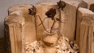 Making a Copper Rose