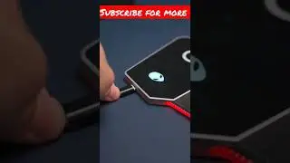 Alienware RGB #alien #alienware #rgb #mouse #mousepad #new #trending  #rgbpad #gaming #gamingsetup