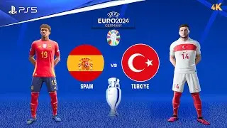 FC 24 - Spain vs T&uuml;rkiye | UEFA Euro Final | Lamine Yamal vs Arda G&uuml;ler epic battle