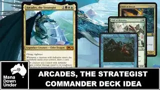 Идея колоды MTG Commander — Arcades, Стратег (Defender Tribal)