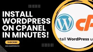 Install WordPress on cPanel in Minutes!