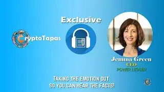 Power Ledger | Article on Audio | CryptoTapas Exclusive with Jemma Green