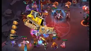 3* Azir is a BULLDOZER???--Set 4 Unranked TFT Highlight