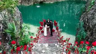 Makayla and Erik Wedding Video at a Heart-Shaped Cenote in Cancun, Mexico