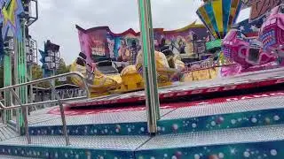 Testfahrt vom Break Dance No1 (Kinzler/Rasch) - Cannstatter Volksfest Stuttgart 2025