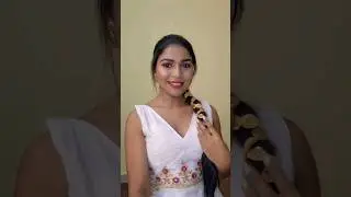 Simple Onam look|Purple eye #shorts #yutubeshorts #makeup #fashion