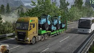 Перевозка катков. Man TGS / Transportation of rollers.  Man TGS. #12 (Truckers Of Europe 3)