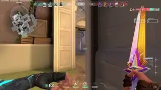 Valorant - Ascent A site pistol round defending