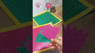 Udi udi Jaye🪁.. DIY Kite from Glitter Paper #handmade #shorts  #papercraft #diy #diycrafts #art