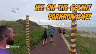 The final summer parkrun at Lee-on-the-Solent.