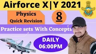 Physics for Airforce| Physics practice sets for Airforce| Physics top questions | EducatioN IcoN
