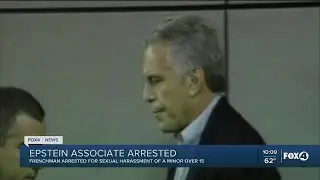 Epstein associate arrested