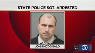 VIDEO: State police sergeant charged with DUI after off-duty crash