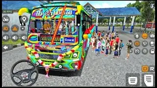 💥Bus simulator Indonesia Different Map Mod Full Passenger Load Android Gameplay Video 2026