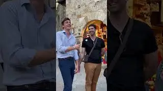 Another episode of street interviews  What questions should we do next?   #italy #streetinterview #i