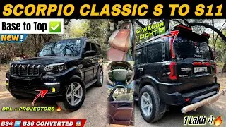 2026 Mahindra Scorpio Classic Base To Top Modified With Price ✅ Scorpio Base Modified Genuine Parts✅