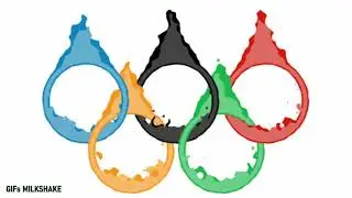 Olympic Flames Background • Loop HD Screensaver 🔇