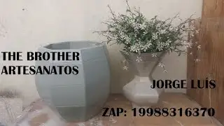 Vasos N°82 de cimento moldes de caixas de leite / parte 4