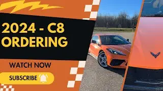 2024 Chevrolet Corvette C8 Stingray - My Order process & Options