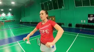A video about badminton